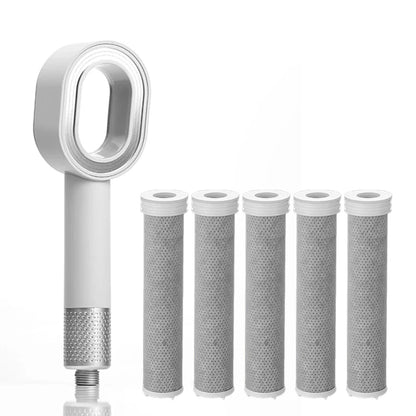 Filter Shower Head Beauty High Pressure Black Hand