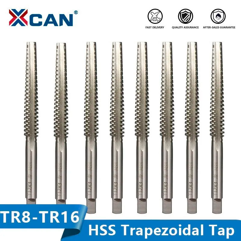 Xcan Screw Thread Tap Tr8/9/10/12/14/16/18/20/22/26 Left/Right