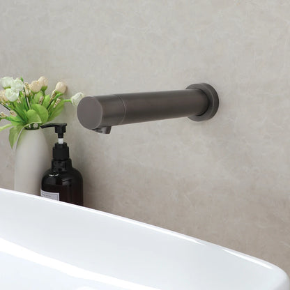 Zappo Matte Black Bathroom Faucet Wall Mount Sensor