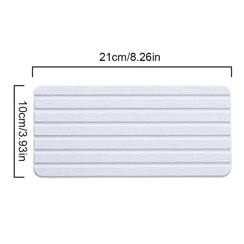 Quick Drying Diatomite Mat Water Absorbing Pad Heat