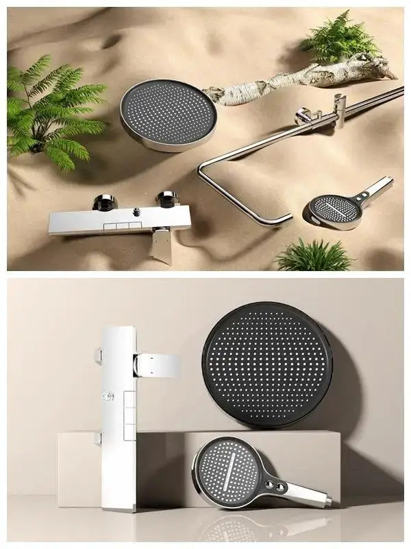 Rose Gold Bathroom Shower Cold Mixer Bath Shower