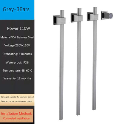 Oxg Smart Electric Heated Towel Rack Heated Bathroom