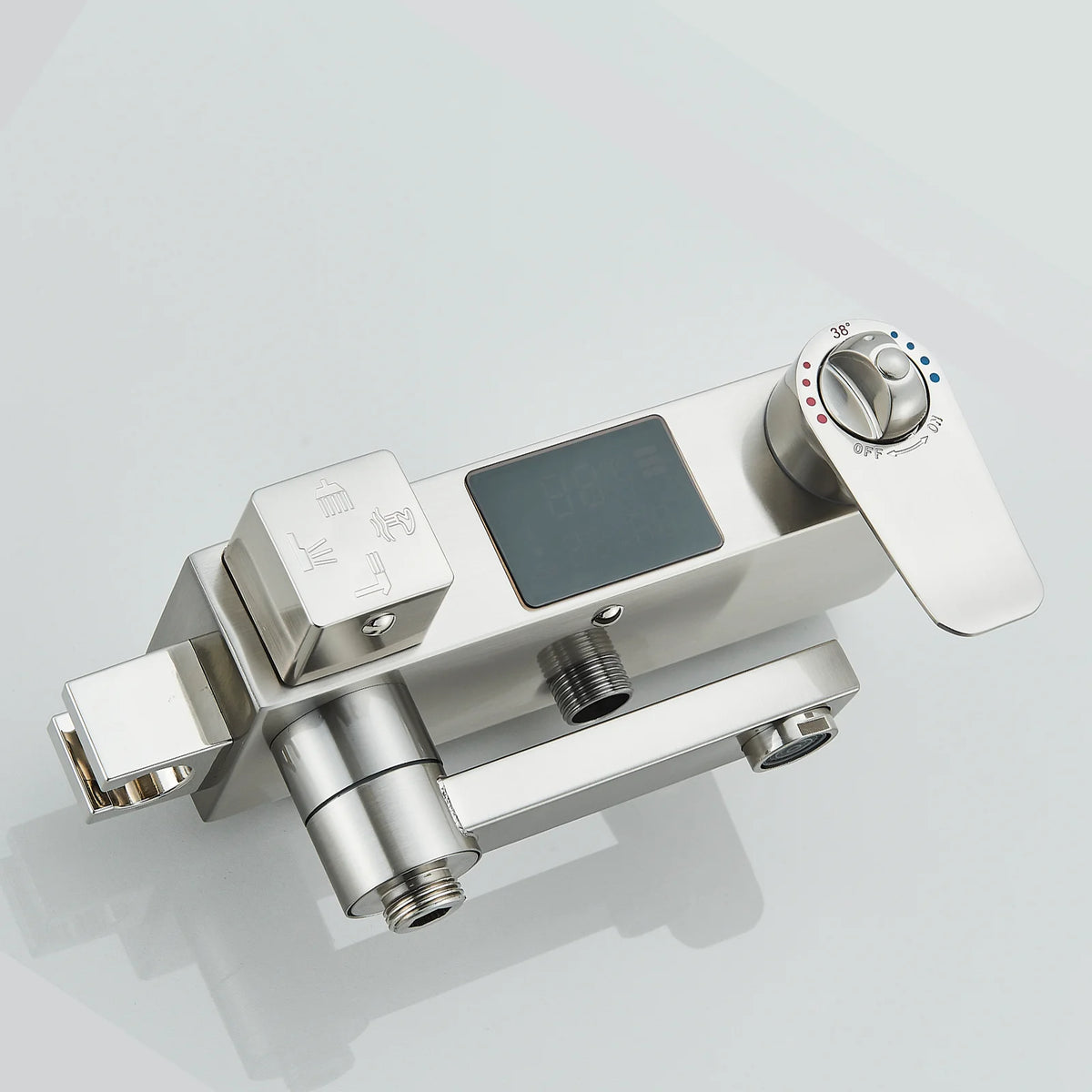 Ulgksd Thermostatic Shower Faucet Full Bathroom Rainfall Mixer