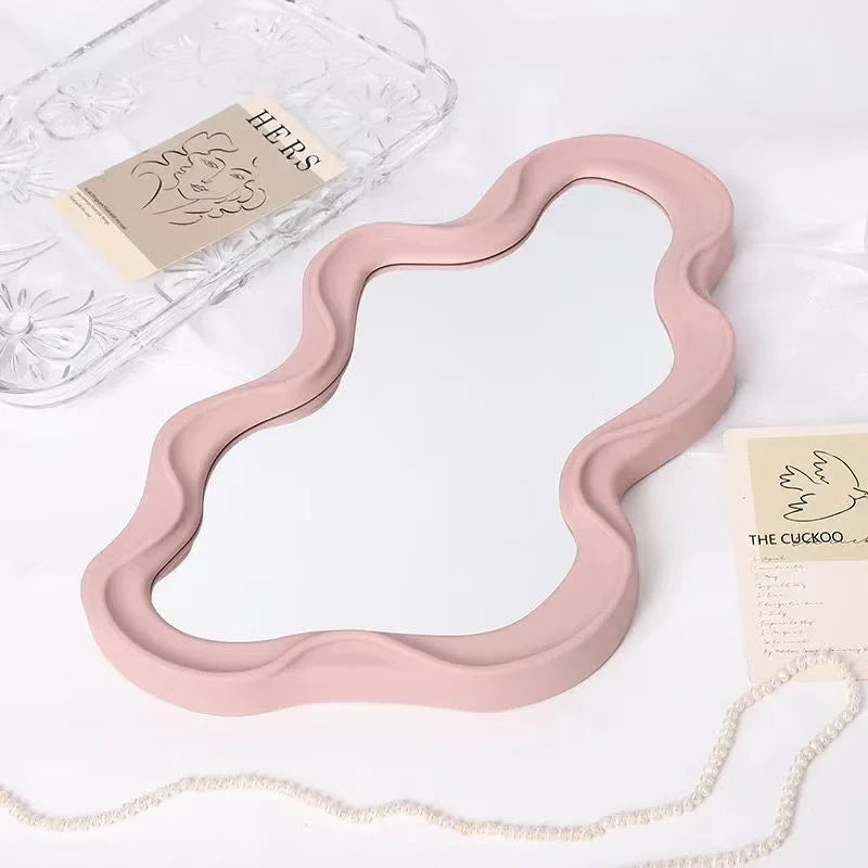 Lazzy House Wall Mirror Bedroom Bathroom Kawaii Makeup
