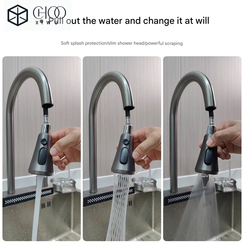 Popular Waterfall Faucet 304 Stainless Steel Cold Rainfall