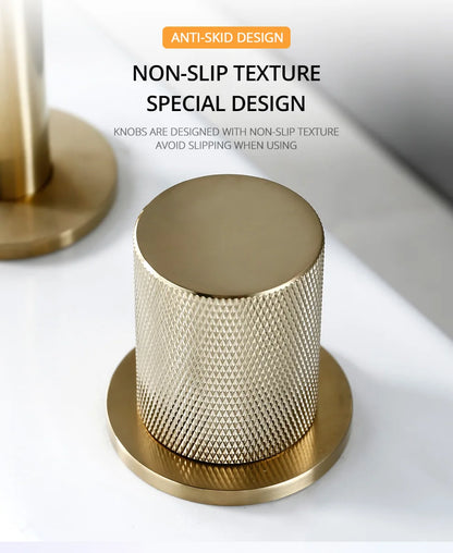 Basin Faucet Cold Tap Bathroom Knurled Double Handle
