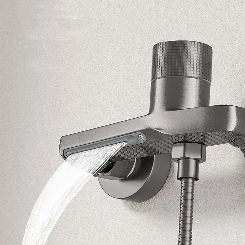 Brass Bathroom Shower Faucet Basin Faucets Wall Mounted