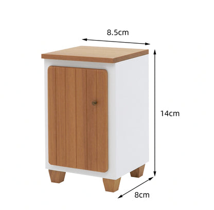 Solid Wood Metal Corner Sink Cabinet Door Cabinet