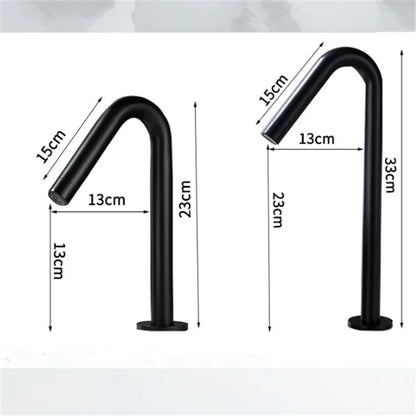 Tuqiu Smart Touch Bathrooomfaucet Gold Automatic Sensor Basin