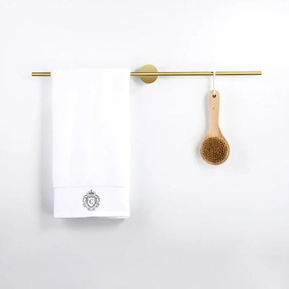 Light Luxury Towel Rack Creative Brushed Gold Adjustable