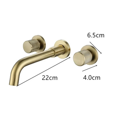 Bathroom Faucet Brushed Gold Bathroom Basin Faucet Cold