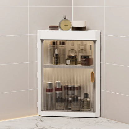 Aesthetic Wall Wine Bathroom Cabinet Perfume Small Modern