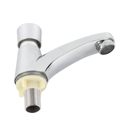 Time Delay Basin Sink Faucet Copper Alloy Push