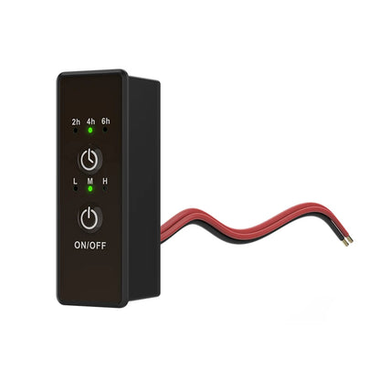 Electric Bathroom Towel Rack Timer Thermostat Smart Switch