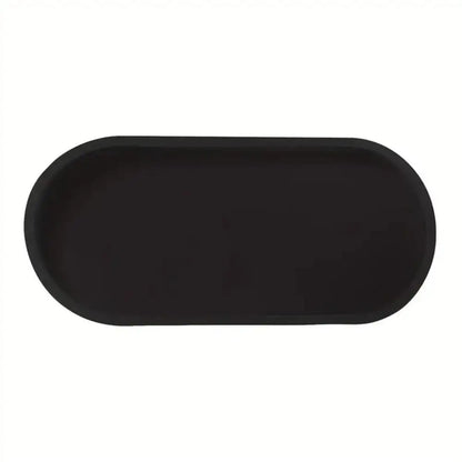 1pc Bathroom Vanity Silicone Tray Rectangular Dish Soap