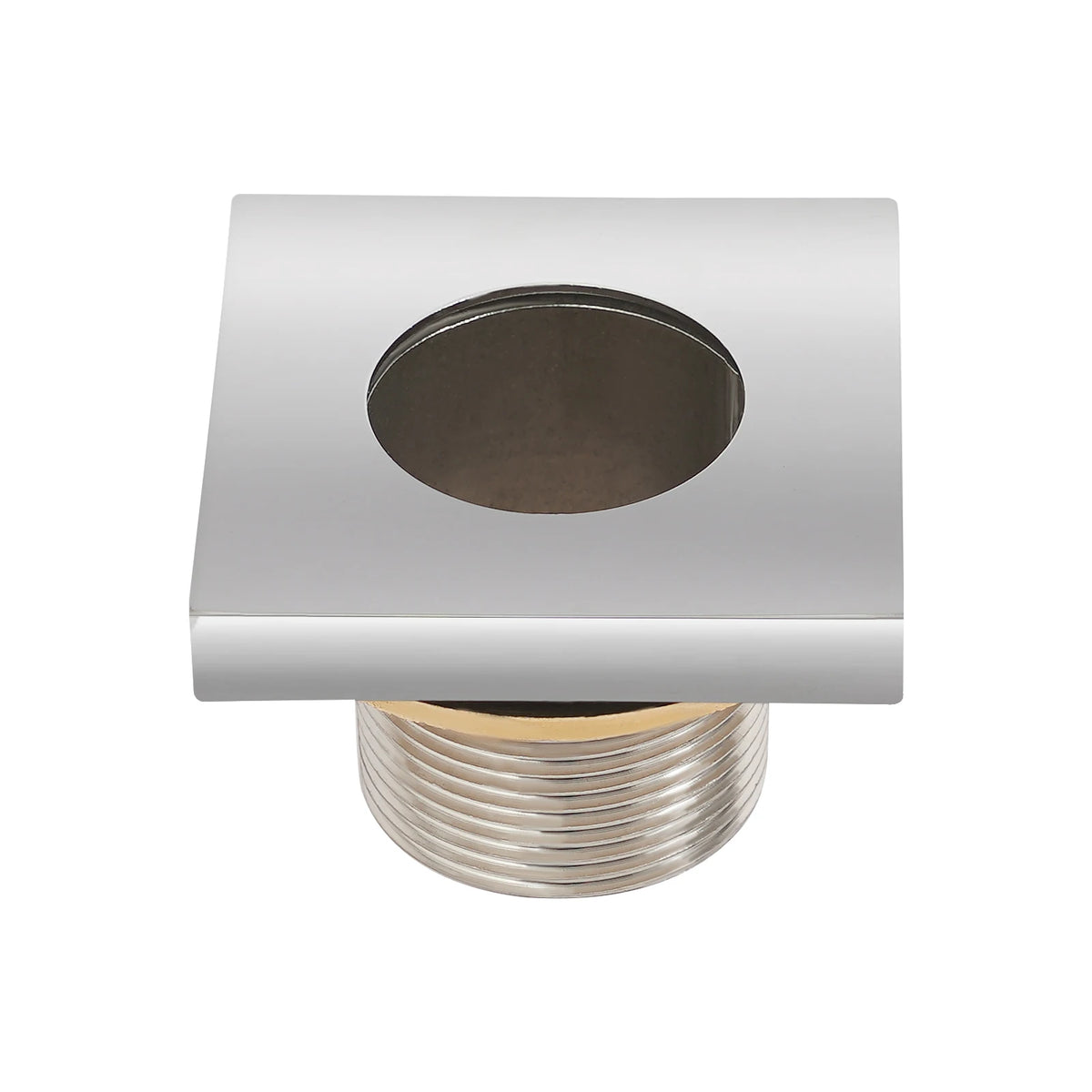 Silver Modern Bathroom Waterfall Faucet Wide Spout Anti-Splash