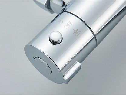 Chrome Thermostatic Shower Faucets Bathroom Thermostatic Mixer