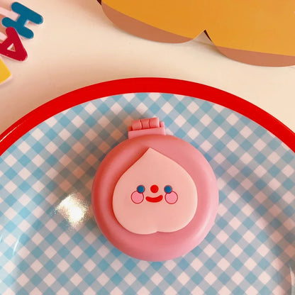 1pcs Mini Cute Folding Air Comb Mirror Compact