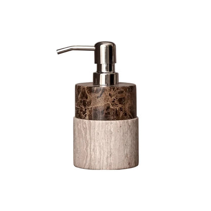 Marble Lotion Bottle Color-Blocked Leopard Print Mouthwash Cup