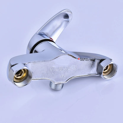 Brass Shower Faucet Mixer Valve Shower Head Hidden