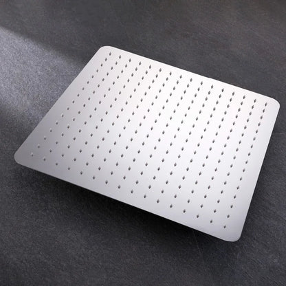 20 Inch 50x50cm Square Stainless Steel Rain Shower