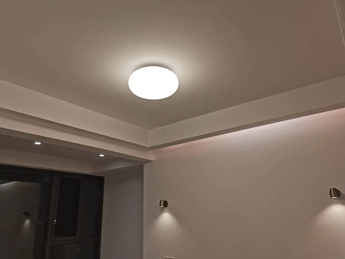 Modern White Wall Lamp Ball Glass Wall Sconce