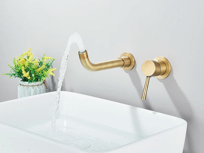 Matte Black Basin Faucet Brass White Bathroom Sink