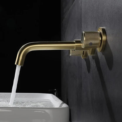 Bathroom Faucet Brushed Gold Bathroom Basin Faucet Cold