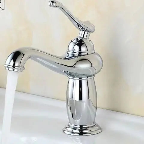Luxury Europe Style Antique Gold Bathroom Basin Faucet