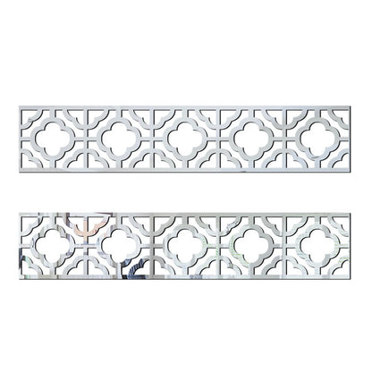 5/10cm Acrylic Wall Mirror Sticker Adhesive Living Room