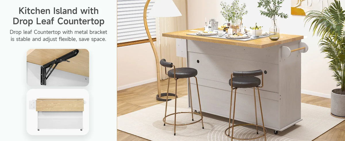 60 Mobile Islands Rolling Trolleys Island Table Drop