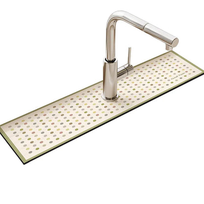 Sink Faucet Mat Drain Pad Absorbent Bathroom Splash