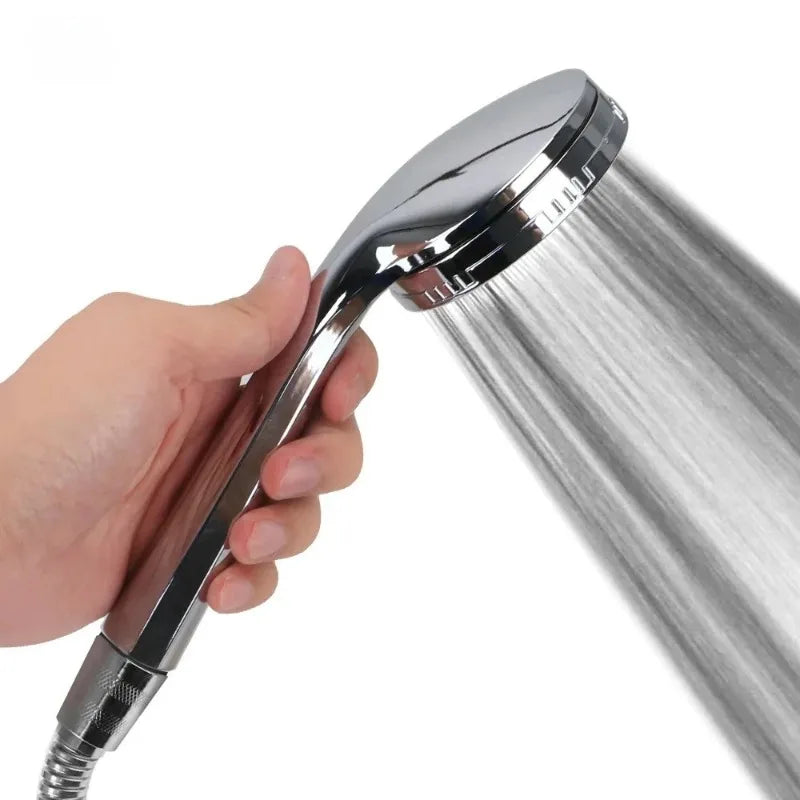 Ultra Thin Pressurized Rain Spray Head Handheld Shower