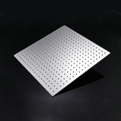 Becola 16inch 40cmx40cm Square Stainless Steel Ultra-Thin Shower