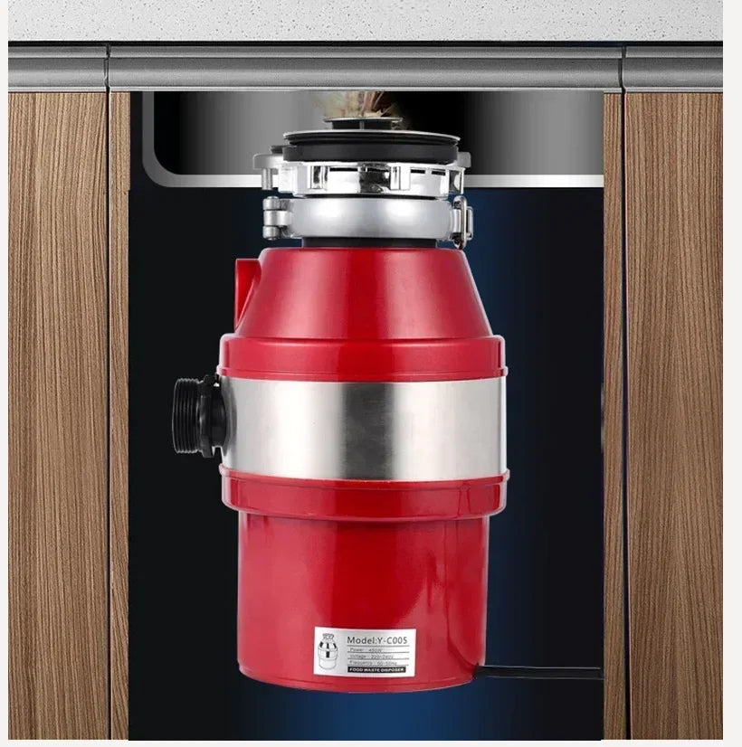 220v Food Waste Disposer Sink Garbage Processor Food