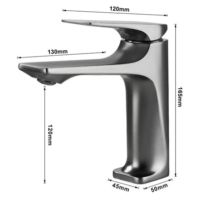 Wanmivezlo Modern Bathroom Sink Faucet Handle Deck Mounted