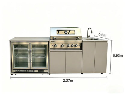 Backyard Patio Garden Outdoor Cabinets 304 Stainless Steel