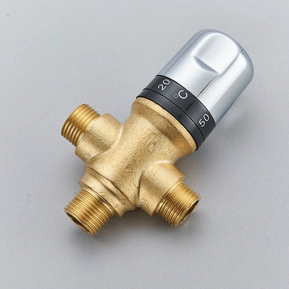 Brass Thermostatic Mixing Valve Constant Water Temperature Shower