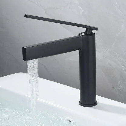 Basin Bathroom Sink Faucet Deck Mounted Cold Water