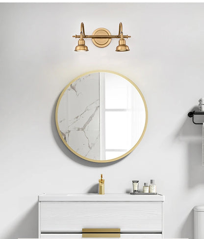 Led Mirror Headlight Anti Fog Mirror Cabinet Bathroom