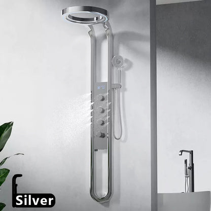 Luxury Wall Mounted Spa Massage Shower Panels System