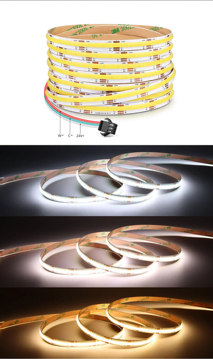 Dresssing Table Makeup Mirror Led Light Strip Cob