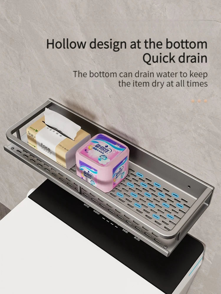 Bathroom Shelf Bathroom Towel Rack Shelves Wall Shower