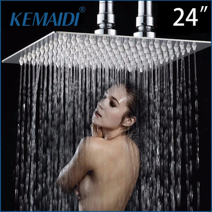 Kemaidi 24 Inch Large Rainfall Shower Head High