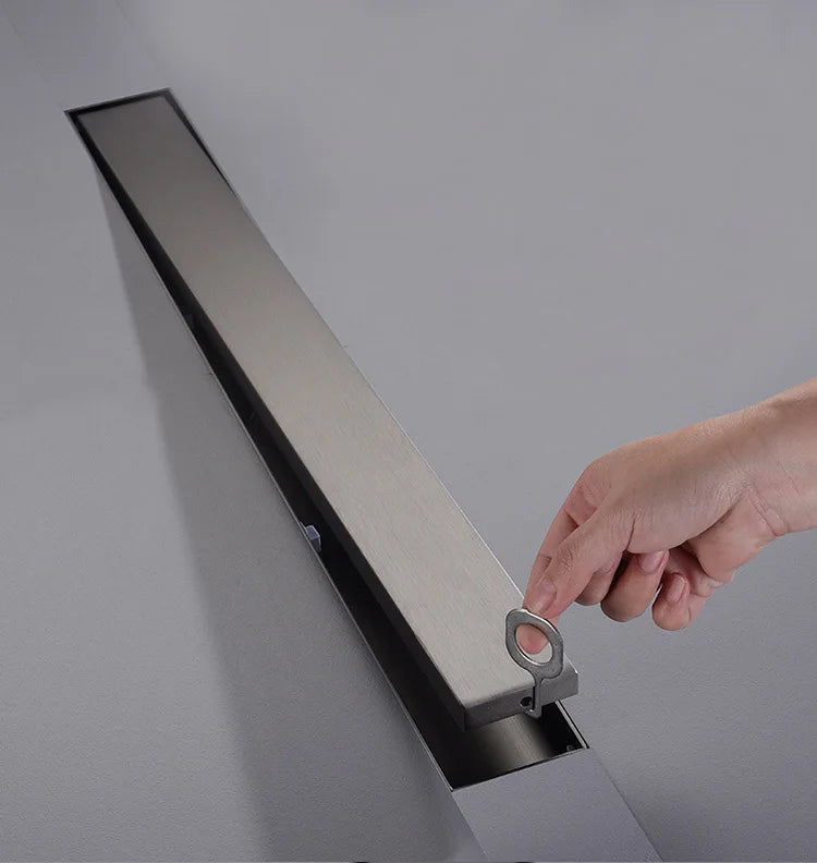 600 To 1000mm Black/Gold/Gunmetal Gray Long Strip Floor
