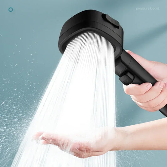 Shower Booster Showerhead Strong Pressure Shower Head Bathroom
