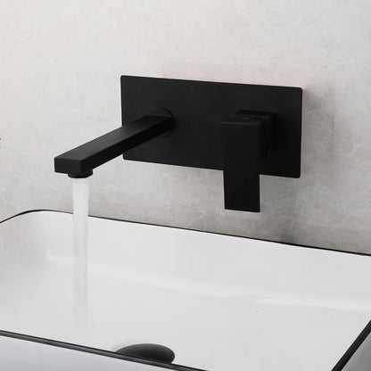 Zappo Matte Black Bathroom Faucet Handle Bathroom Sink