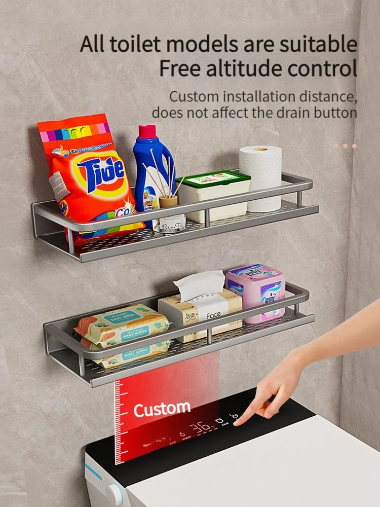 Bathroom Shelf Bathroom Towel Rack Shelves Wall Shower