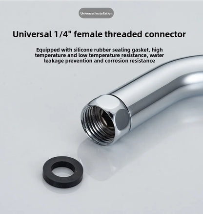 Shower Head Extension Arm Adjustable Angle Rotatable Connector