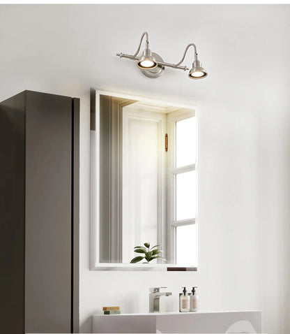 Led Mirror Headlight Anti Fog Mirror Cabinet Bathroom